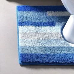Tapis WC PLANCHA Bleu