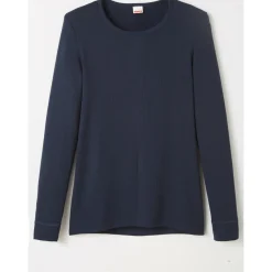 Tee Shirt à manches longues pour homme marine foncé Thermolactyl