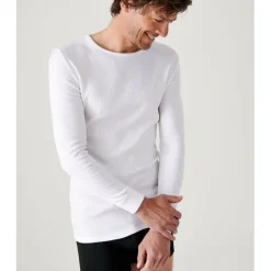 Tee Shirt à manches longues blanc pour homme Thermolactyl