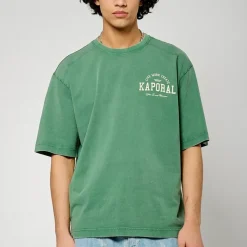 Tee Shirt Manches Courtes en coton JOEY Green vert