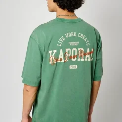 Tee Shirt Manches Courtes en coton JOEY Green vert