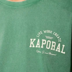 Tee Shirt Manches Courtes en coton JOEY Green vert