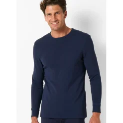Tee Shirt Manches Longues Marine Foncé Thermolactyl