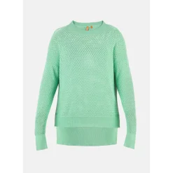 Tee Shirt Manches Longues LEORE menthe en viscose