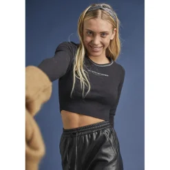 Tee-hirt VIRGINIA noir en coton
