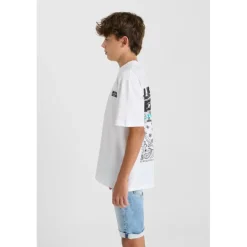 Tee-Shirt garçon JACKBO blanc Ken