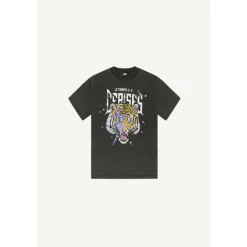 Tee-Shirt fille ABBIGI noir Alia en coton