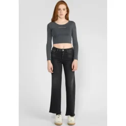 Tee-Shirt fille ALBEGI gris Zoe