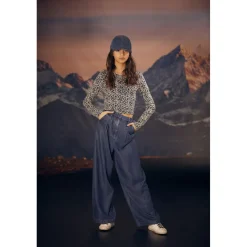 Tee-Shirt fille ALVAGI bleu