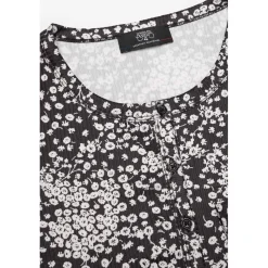 Tee-Shirt fille COMEGI noir
