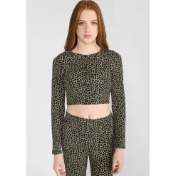 Tee-Shirt fille COULAGI noir Faye en coton