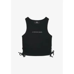 Tee-Shirt fille MARAGI noir en coton