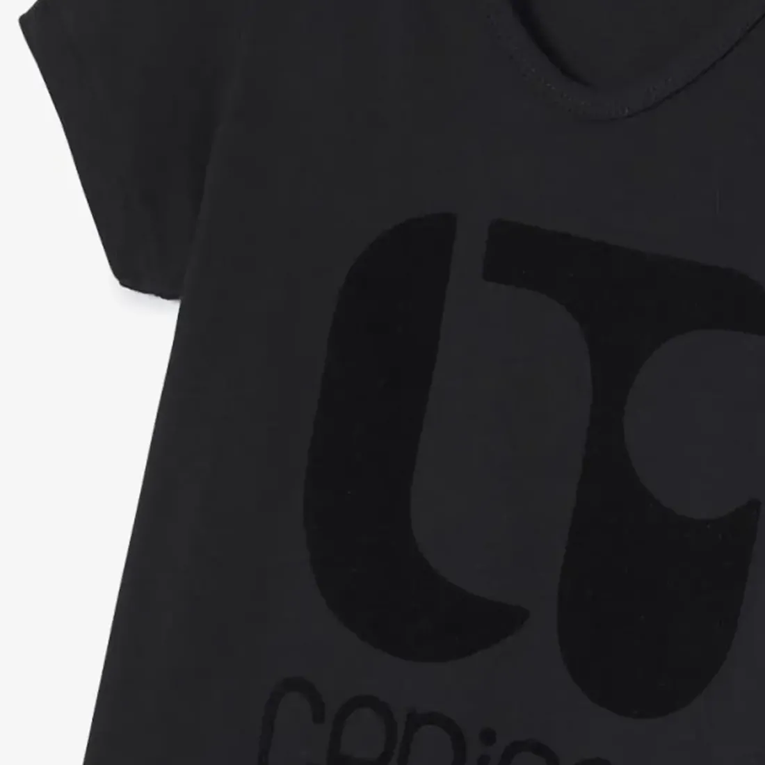 Tee-Shirt fille NITAGI noir