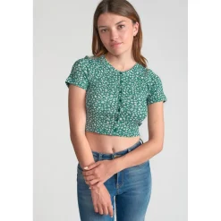 Tee-Shirt fille SILOEGI vert