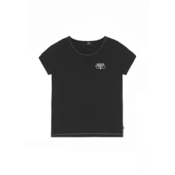 Tee-Shirt fille SMLTRAGI noir Hattie en coton