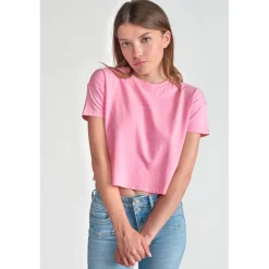 Tee-Shirt fille VINAGI rose Eden