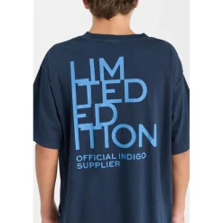 Tee-Shirt garçon ARIBO bleu Ian en coton