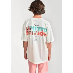 Tee-shirt garçon CHASUBO blanc