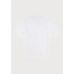 Tee-shirt garçon HIRABO blanc en coton