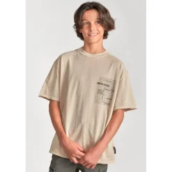 Tee-shirt garçon HYACIBO beige