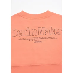 Tee-shirt garçon IKKOBO orange en coton