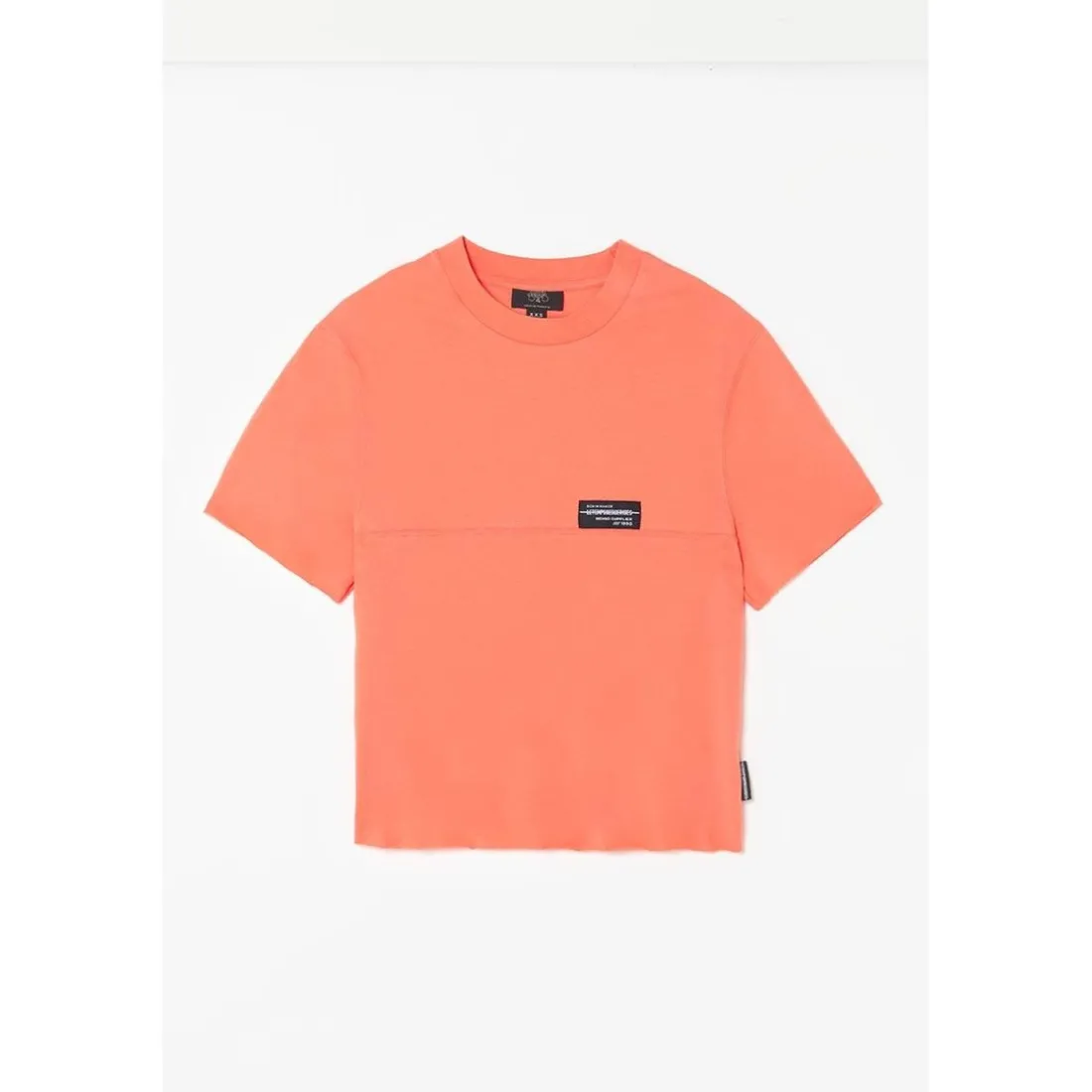 Tee-shirt garçon IKKOBO orange en coton