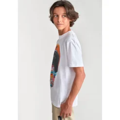 Tee-shirt garçon JAKEBO blanc