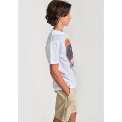 Tee-shirt garçon JAKEBO blanc