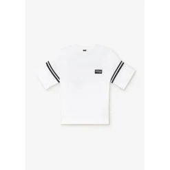 Tee-shirt garçon KEIBO blanc en coton