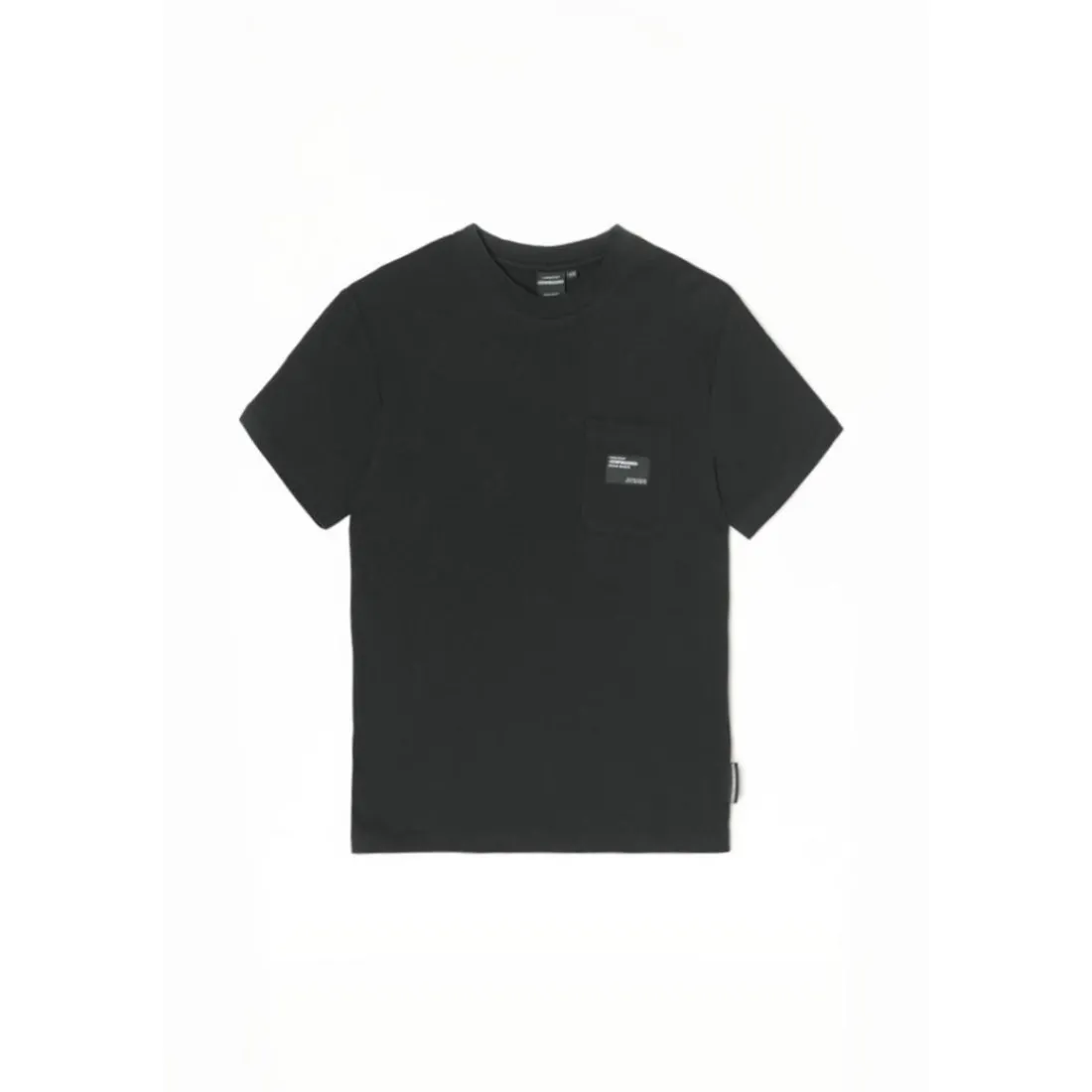 Tee-Shirt garçon MANYBO noir Axel en coton