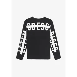 Tee-shirt garçon SUZUBO noir en coton