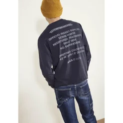 Tee-shirt garçon TANKIBO bleu Drew en coton