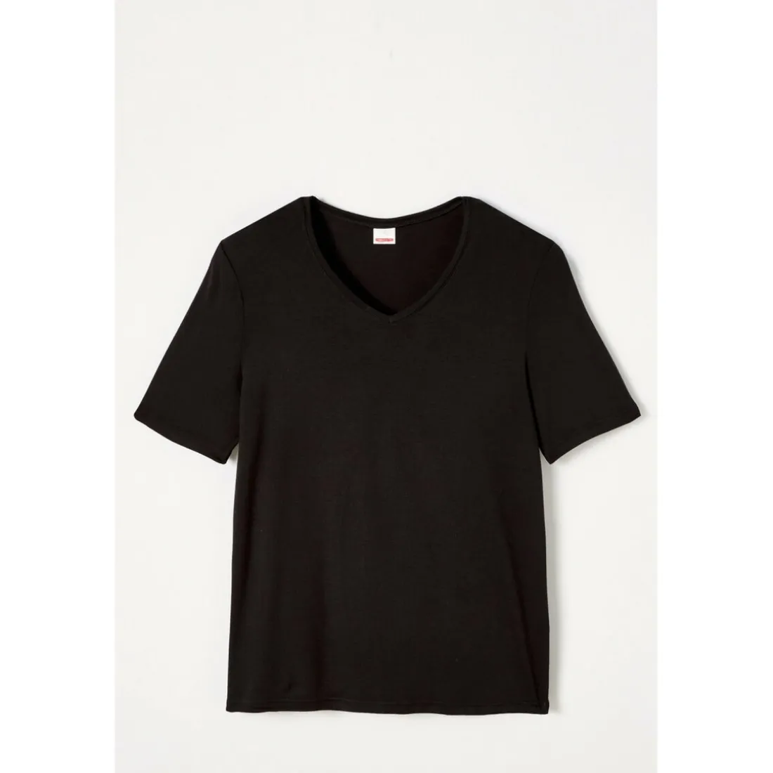 Tee-shirt Manches Courtes Noir Thermolactyl