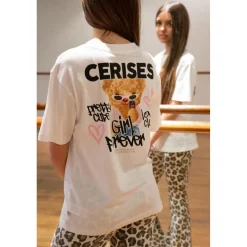 Tee-Shirt PEMIGI blanc en coton Yara