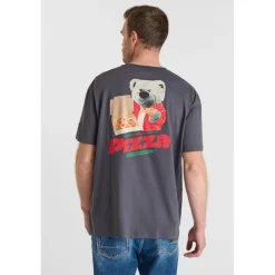 Tee-Shirt QUINNE gris en coton Bert