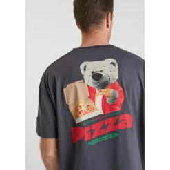 Tee-Shirt QUINNE gris en coton Bert