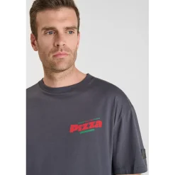 Tee-Shirt QUINNE gris en coton Bert