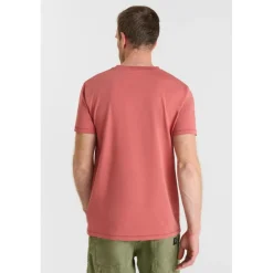 Tee-Shirt rouge en coton Rolf