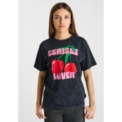 Tee-Shirt SPEARSGI noir en coton Dina