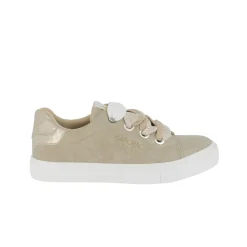 Tennis Femme SEVERINE beige et or