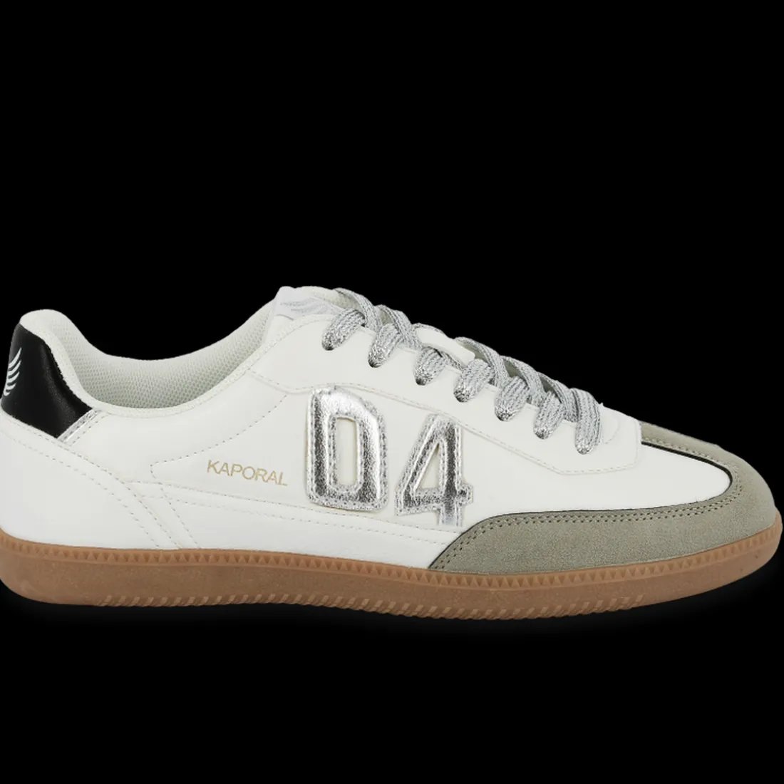 Tennis femme TANINA blanc et argent