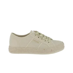 Tennis Femme TORGATY beige en coton