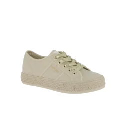 Tennis Femme TORGATY beige en coton