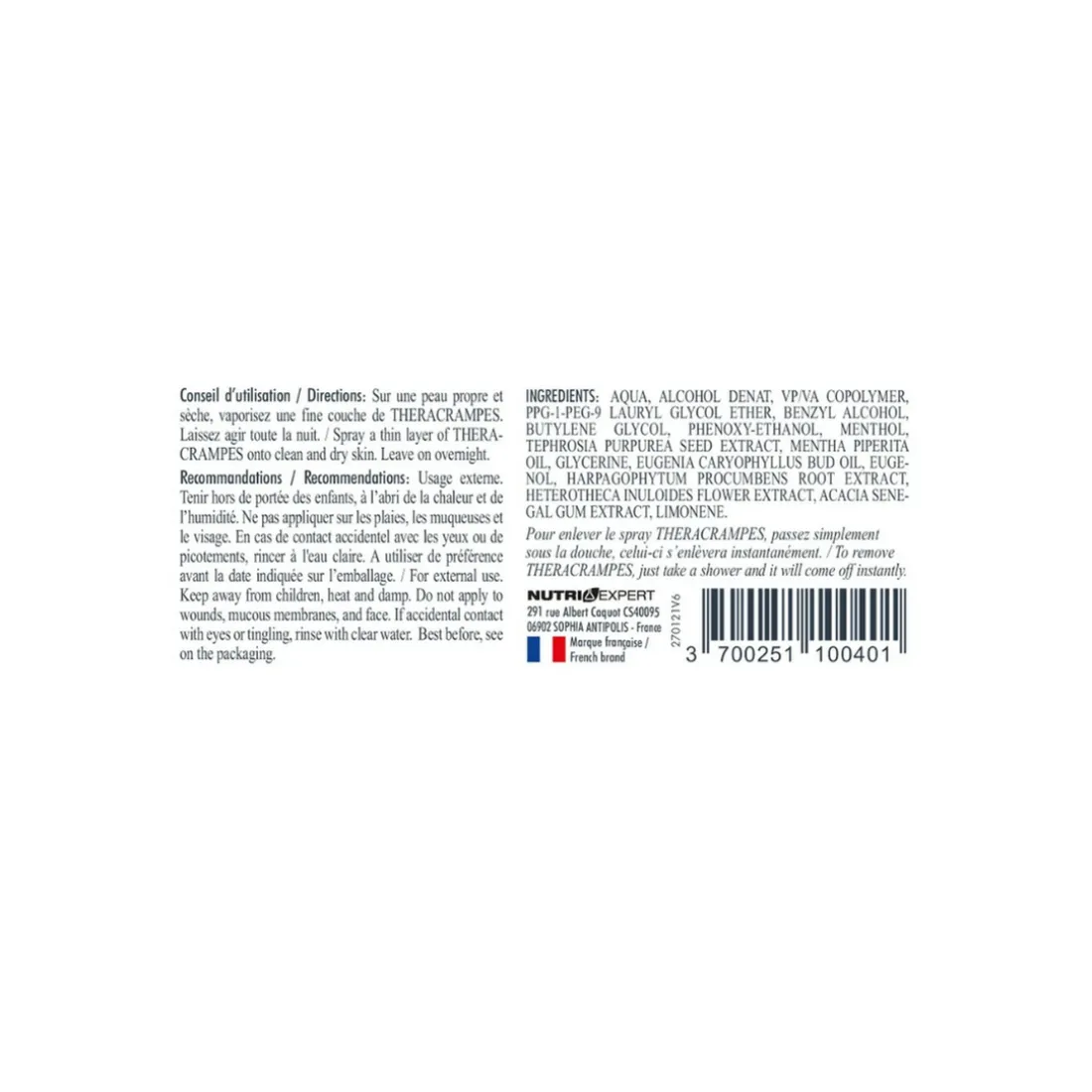 Theracrampes Spray Apaisant
