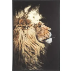 Toile imprimé cadre flocon