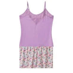 Top + short lilas Entracte violet