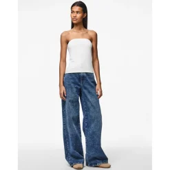 Top bandeau Madison blanc écru Nia