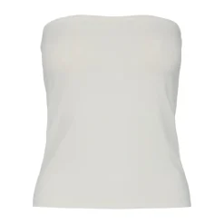 Top bandeau Madison blanc écru Nia