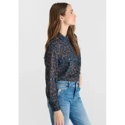 Top bleu Tia