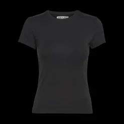 Top col rond Willa en coton